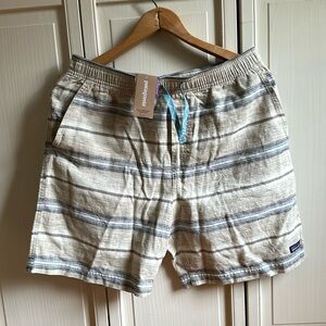 NWT Boys Patagonia lightweight hemp shorts.  Organic cotton blend.